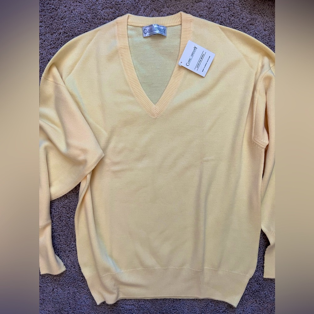 NWT Clark & Gregory Scotland Merino Wool Sweater XL